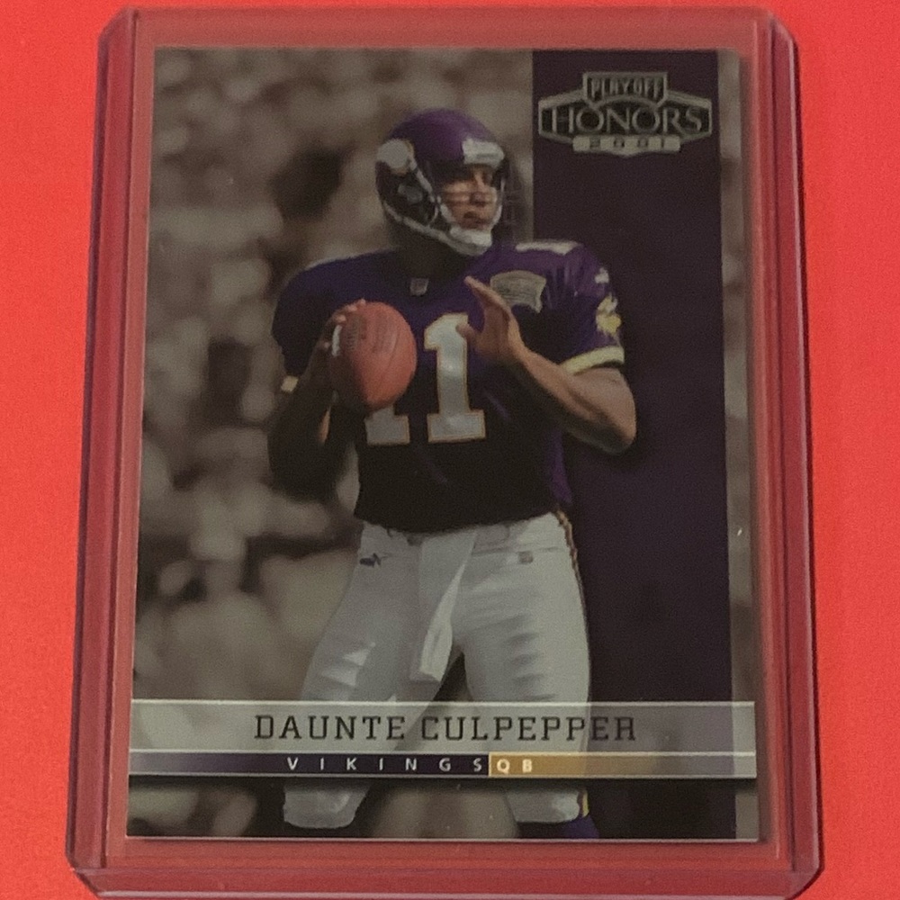 Daunte Culpepper #80 2001 Playoff Honors Football Trading Card